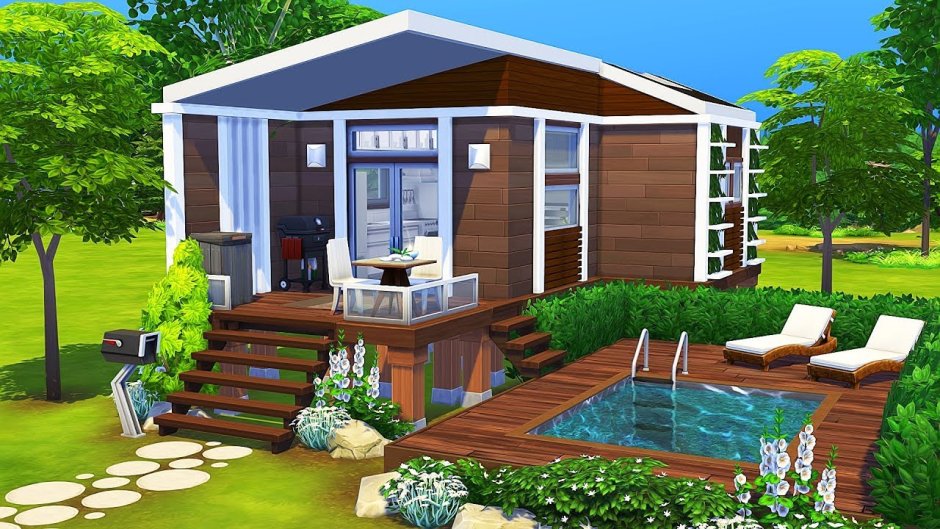 Симс 4 tiny House
