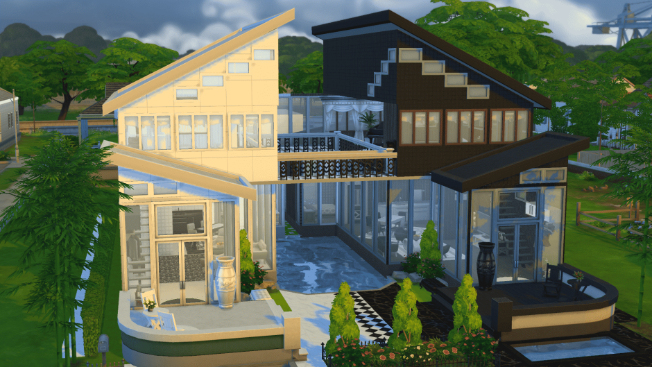 SIMS 4 дом