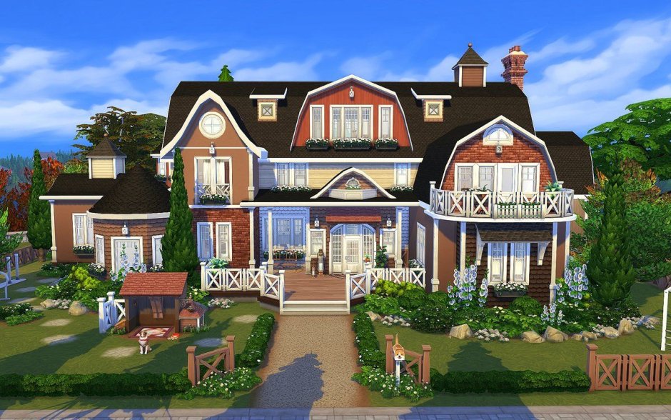 SIMS 4 дом