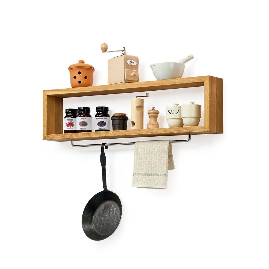 Кухонная полка навесная