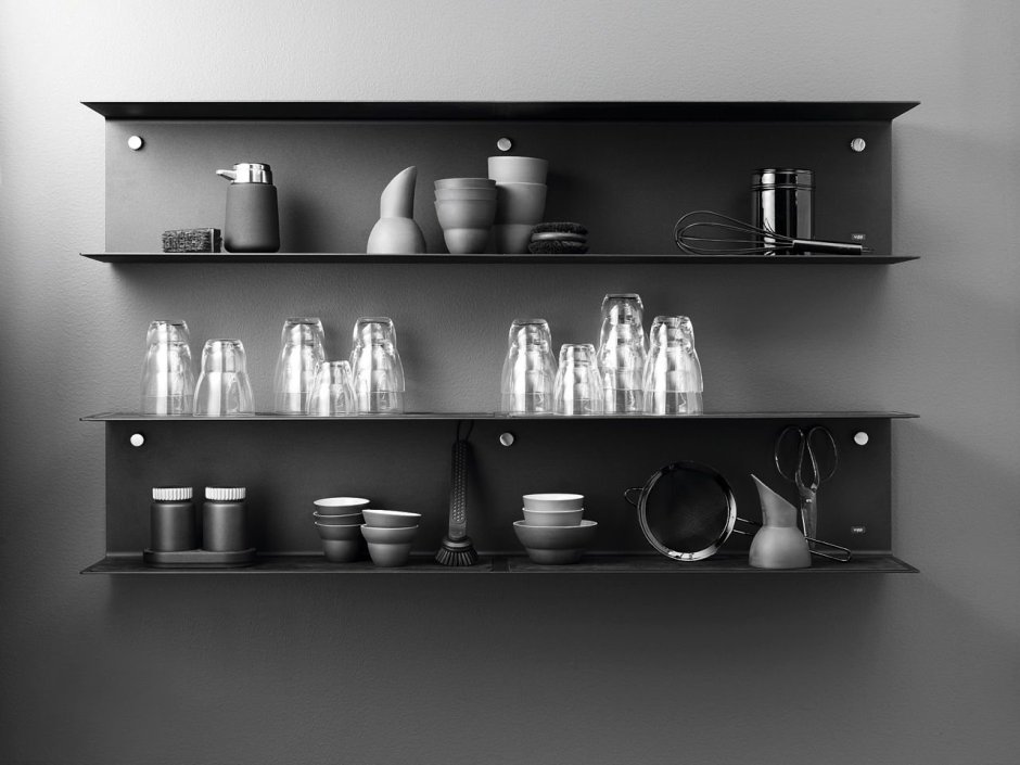 Полки для кухни навесные металлические