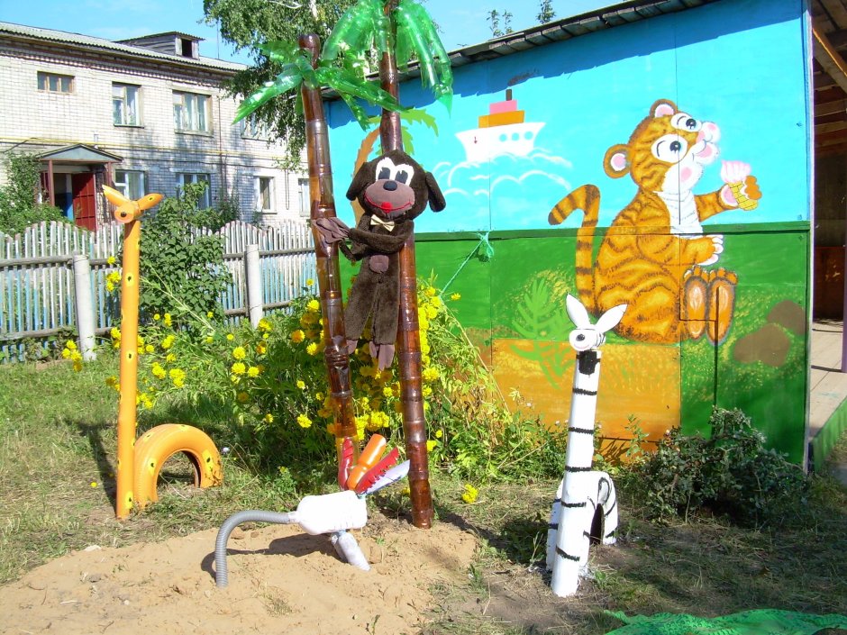 Сказочная площадка в детском саду