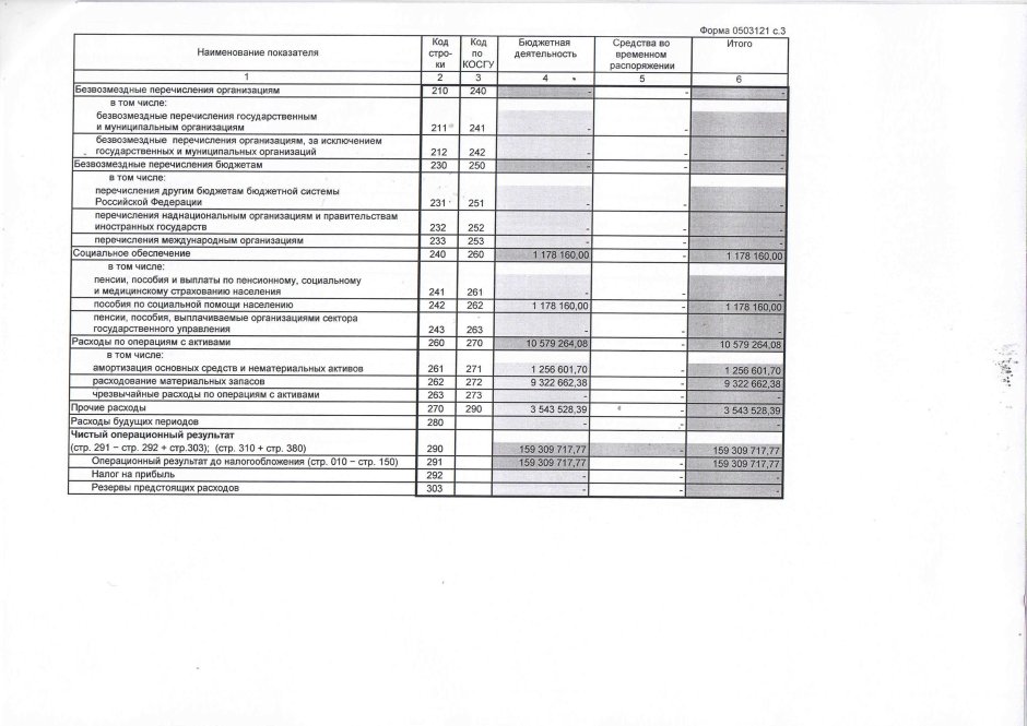 310 Статья расходов бюджета
