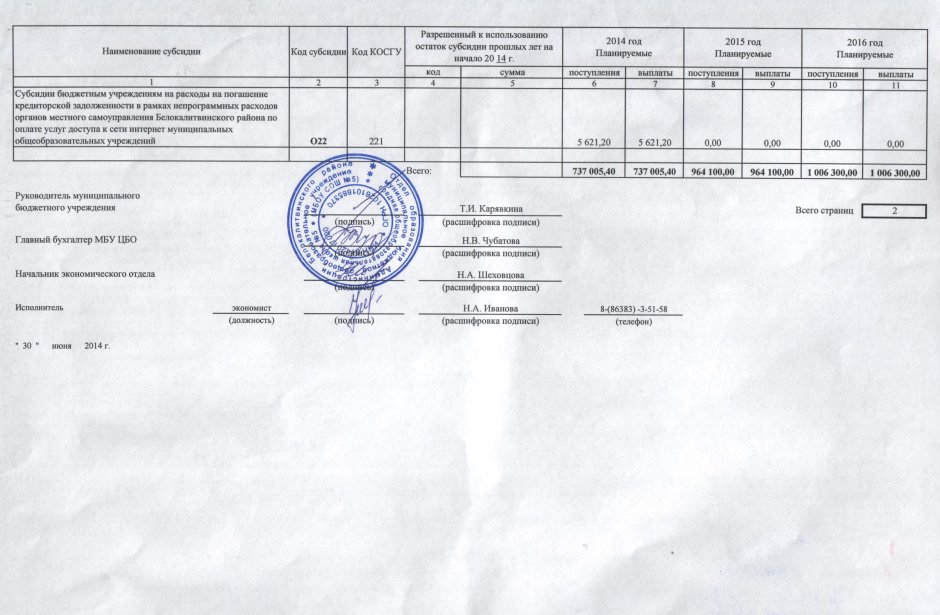 Смета на строительные работы