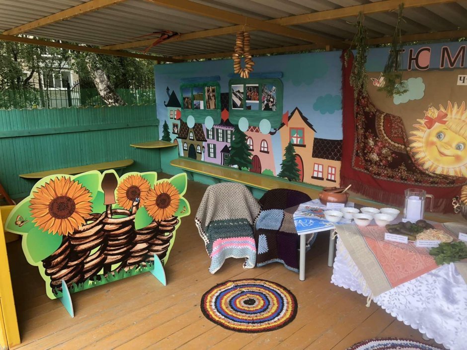 Веранда в детском саду