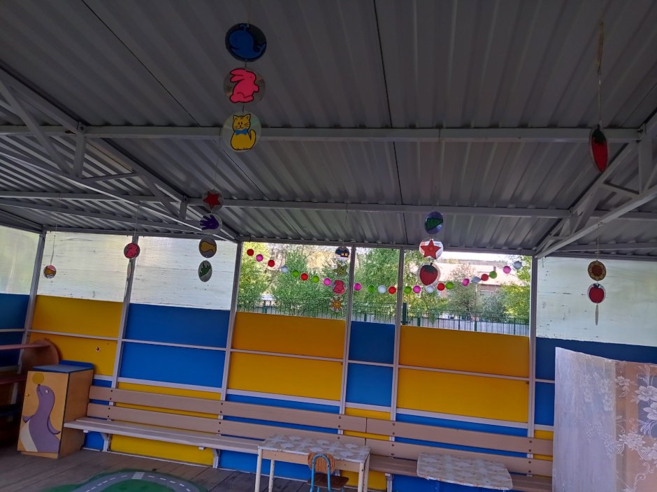 Предметно-развивающая среда на участке детского сада летом