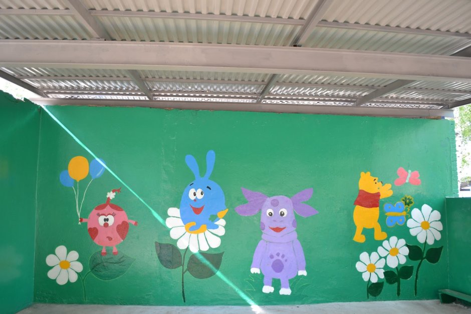 Украшение веранды