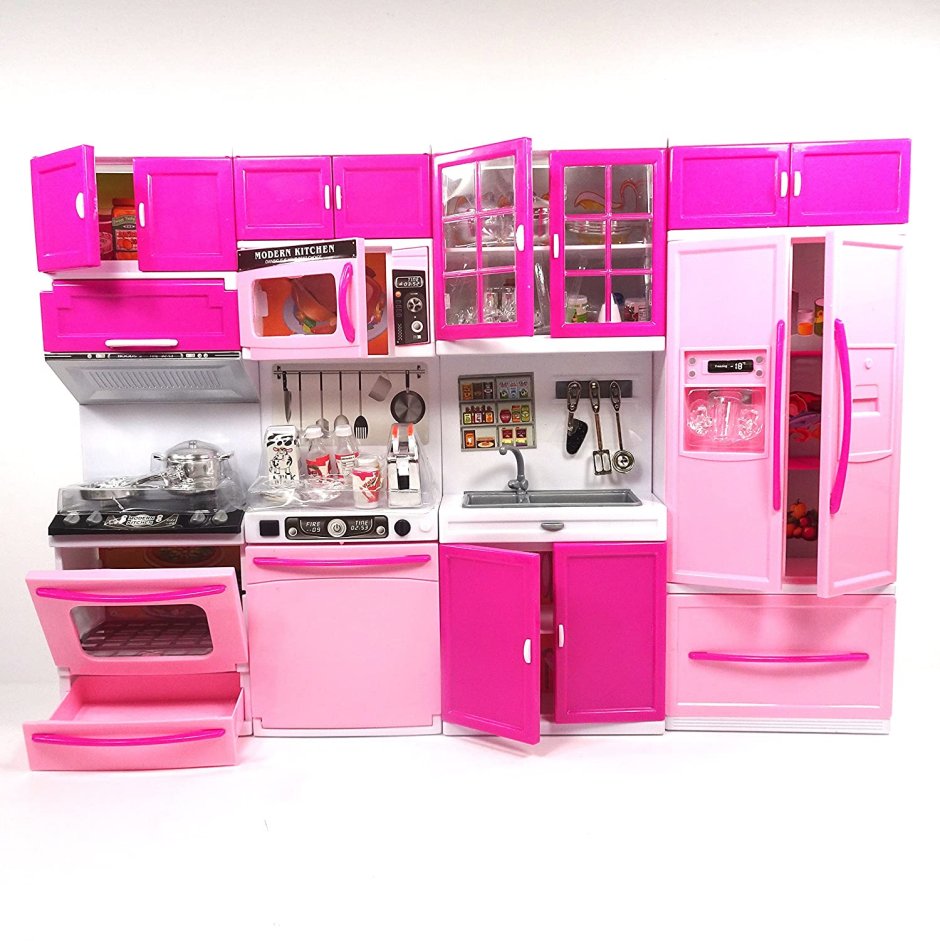 Junfa Toys кухня Modern Kitchen (26211p) розовый