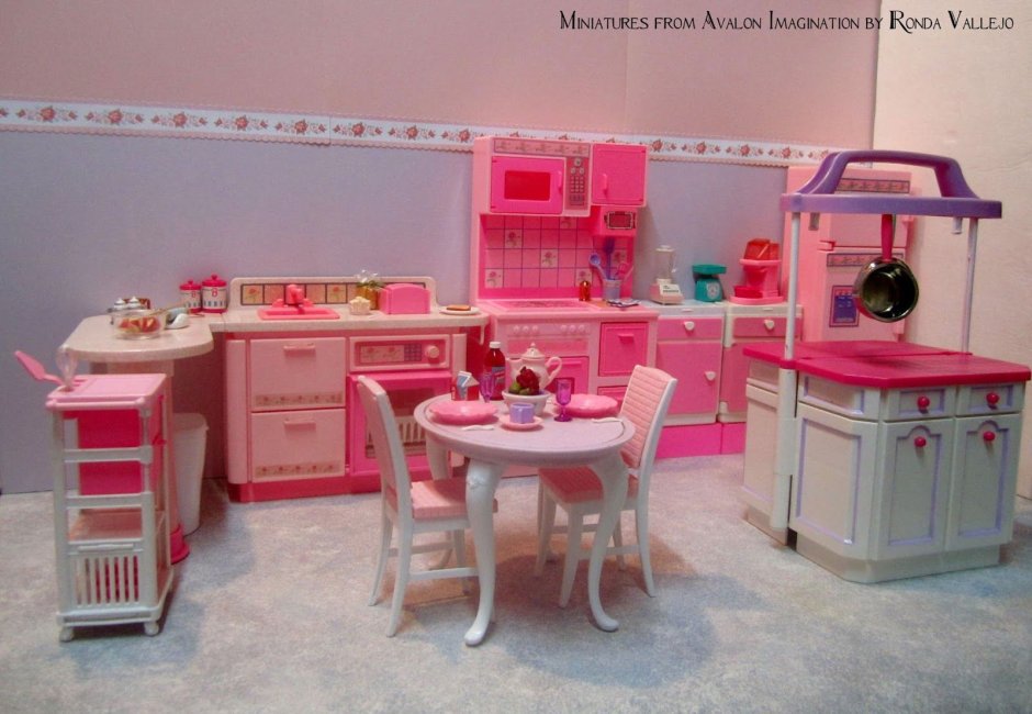 Мебель для кукол Барби валбериз