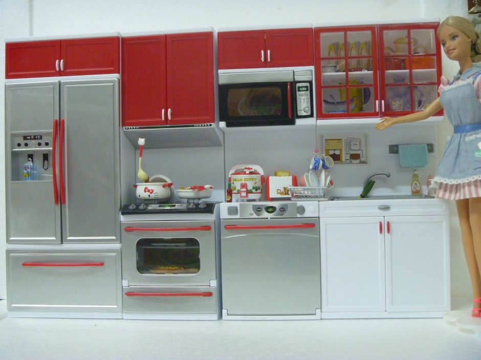 Кухня Barbie, от Mattel супер кухня