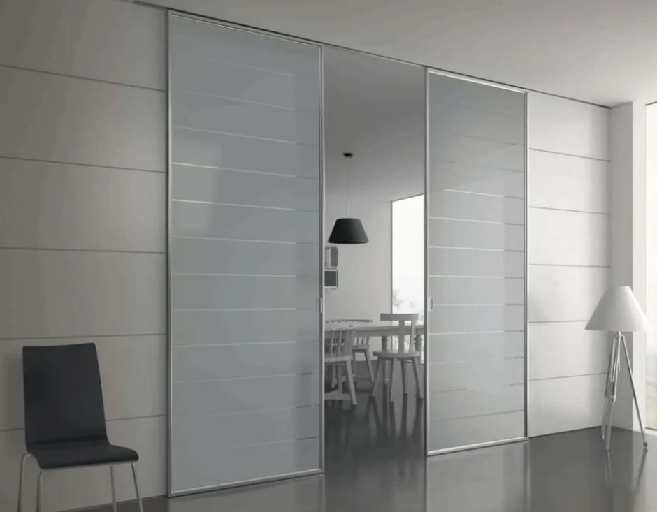 W-001/Air Glass. Раздвижная система цельностеклянная