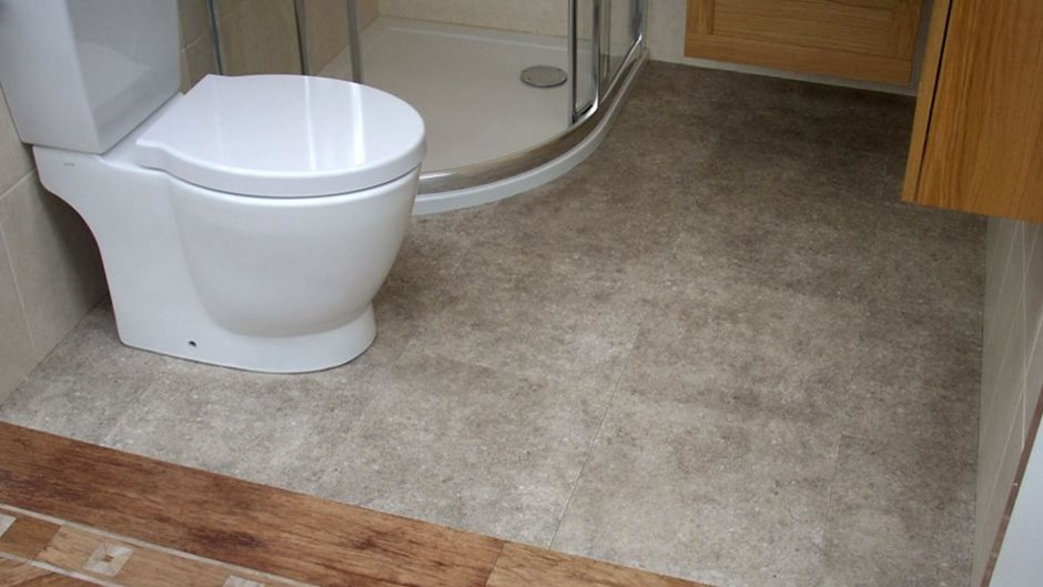 Bathroom Linoleum Tile линолеум