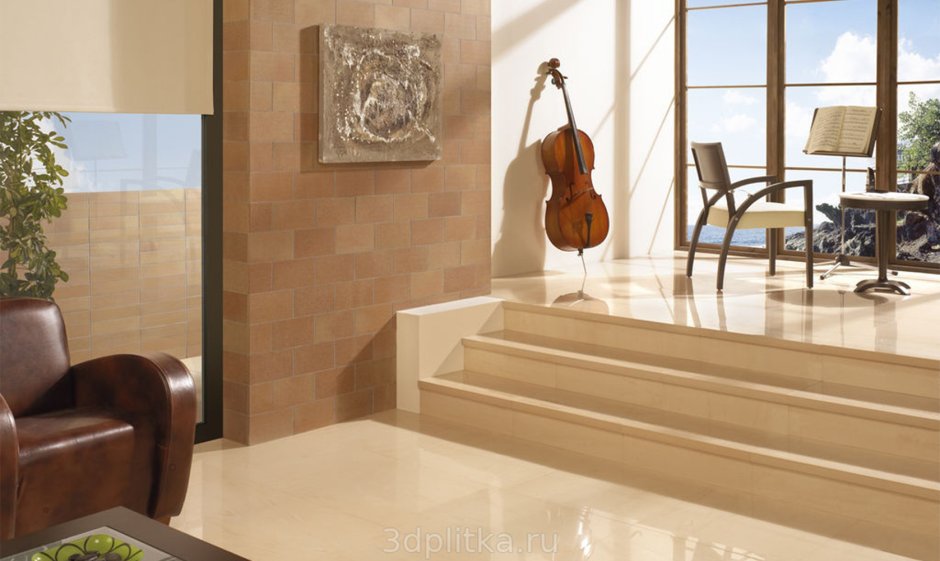 Ступени Venatto Blanco Perla