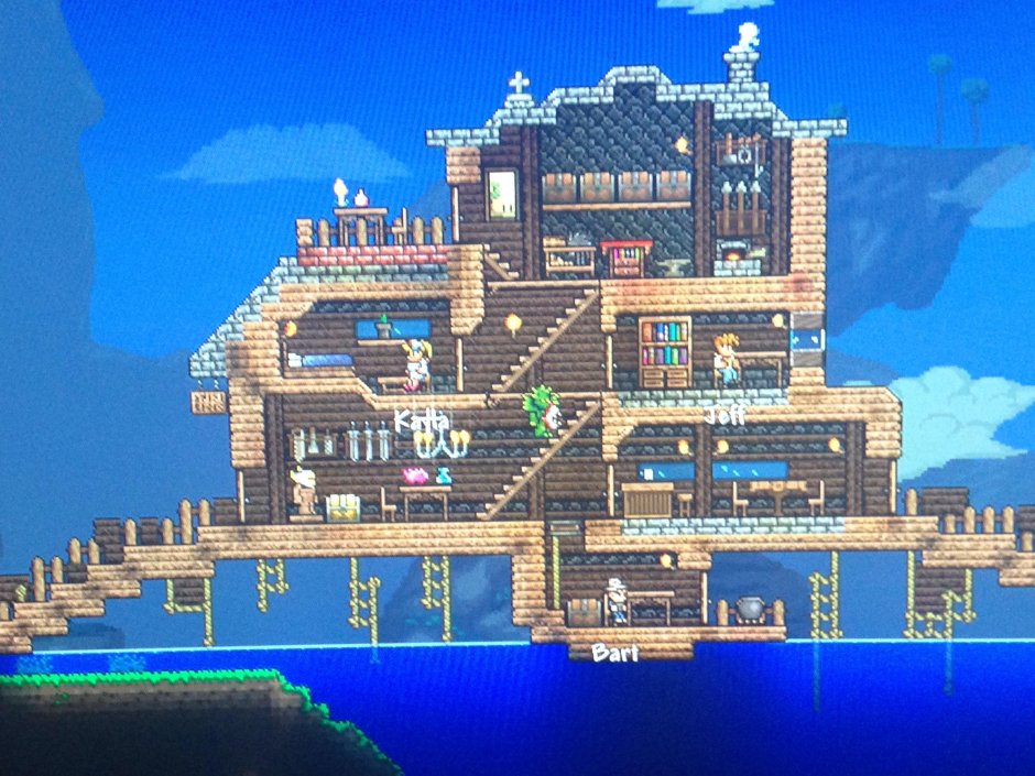 Terraria дом для нипов