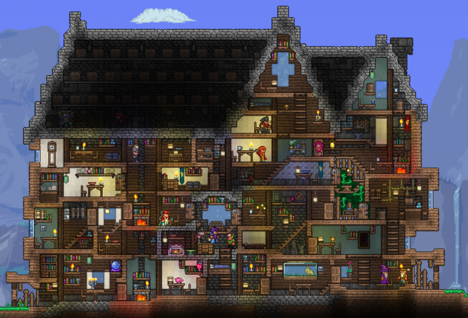 Terraria 1.4 House