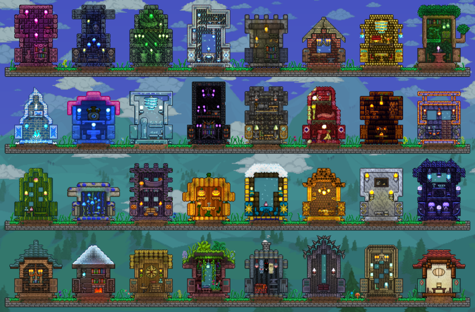 Дом для жителей в Terraria