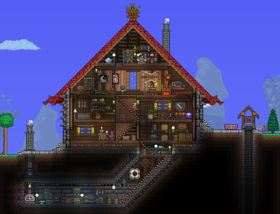 Terraria особняк