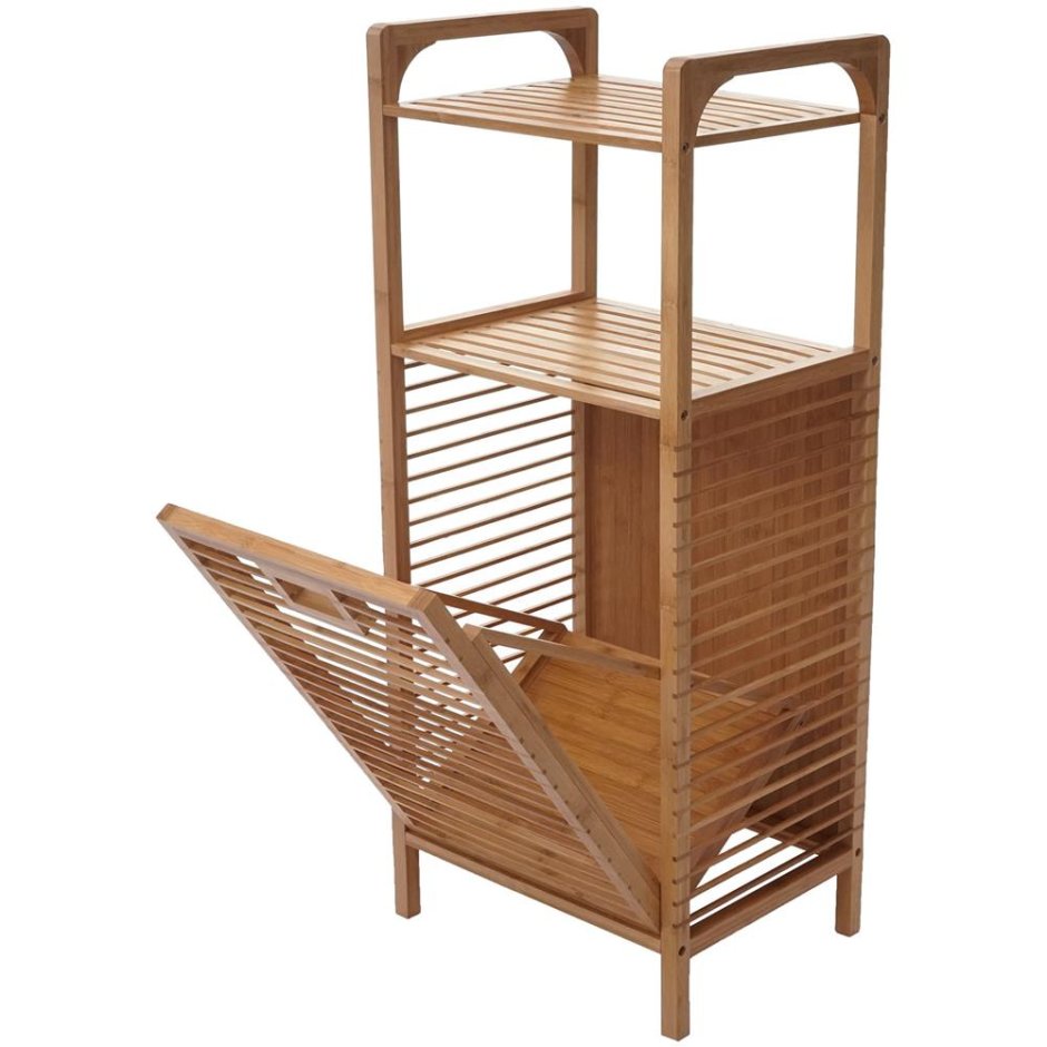 4375 Тумба с корзиной для белья 40x30x95h