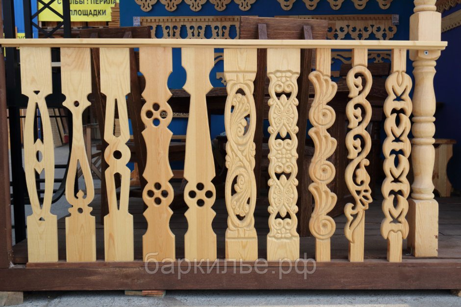 Пропильная резьба балясины