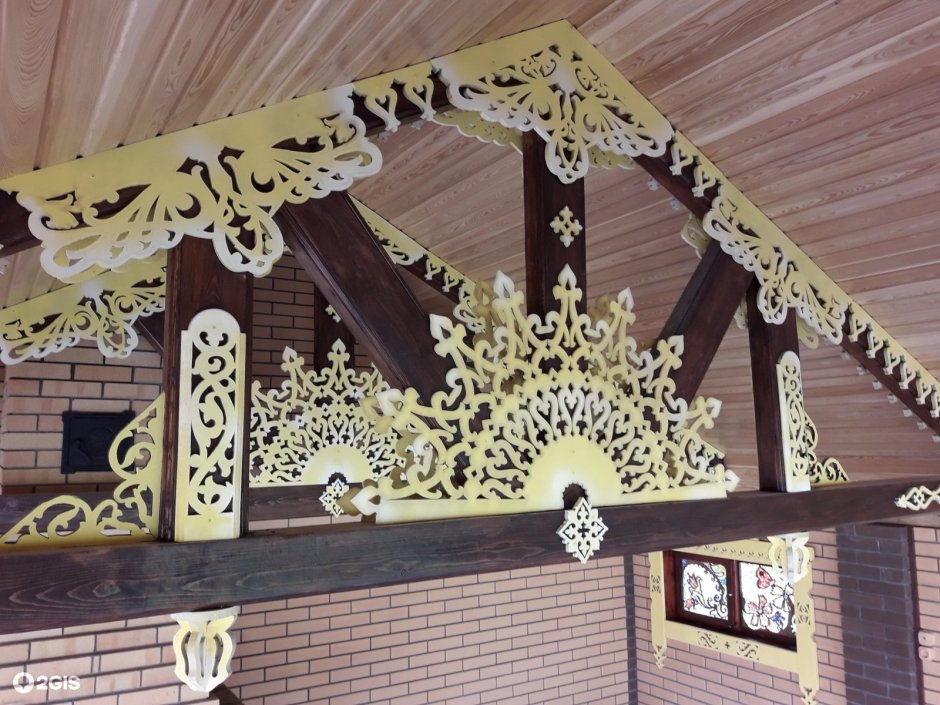Прорезная домовая резьба, фронтоны