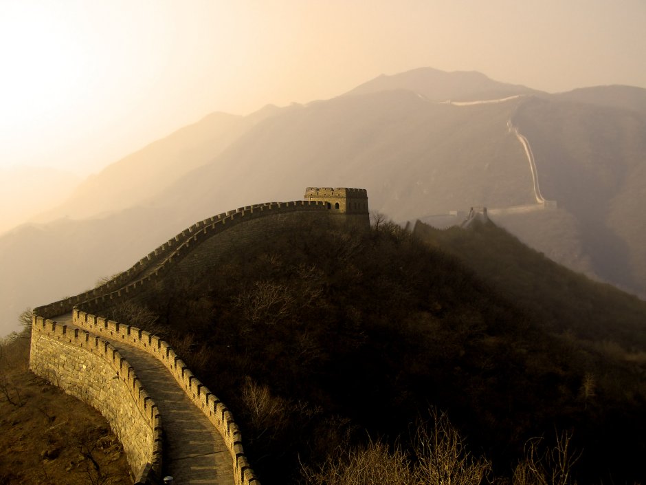 Китайская стена километров