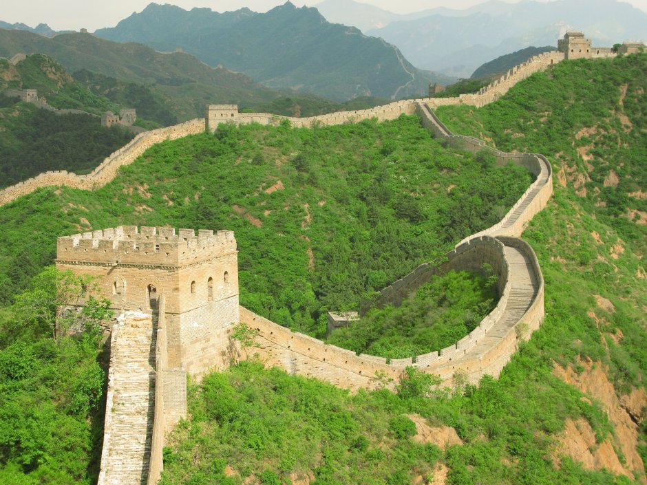 Великая китайская стена и граница Китая
