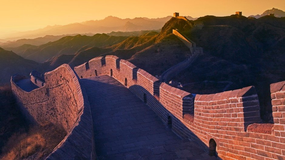 Великая китайская стена Цинь Шихуанди