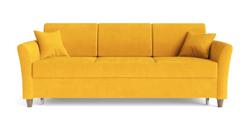 Диван Лайтси Velvet Yellow