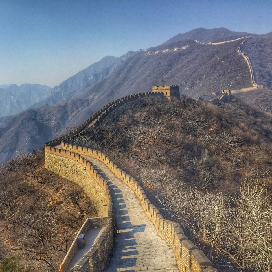 Великая китайская стена границы