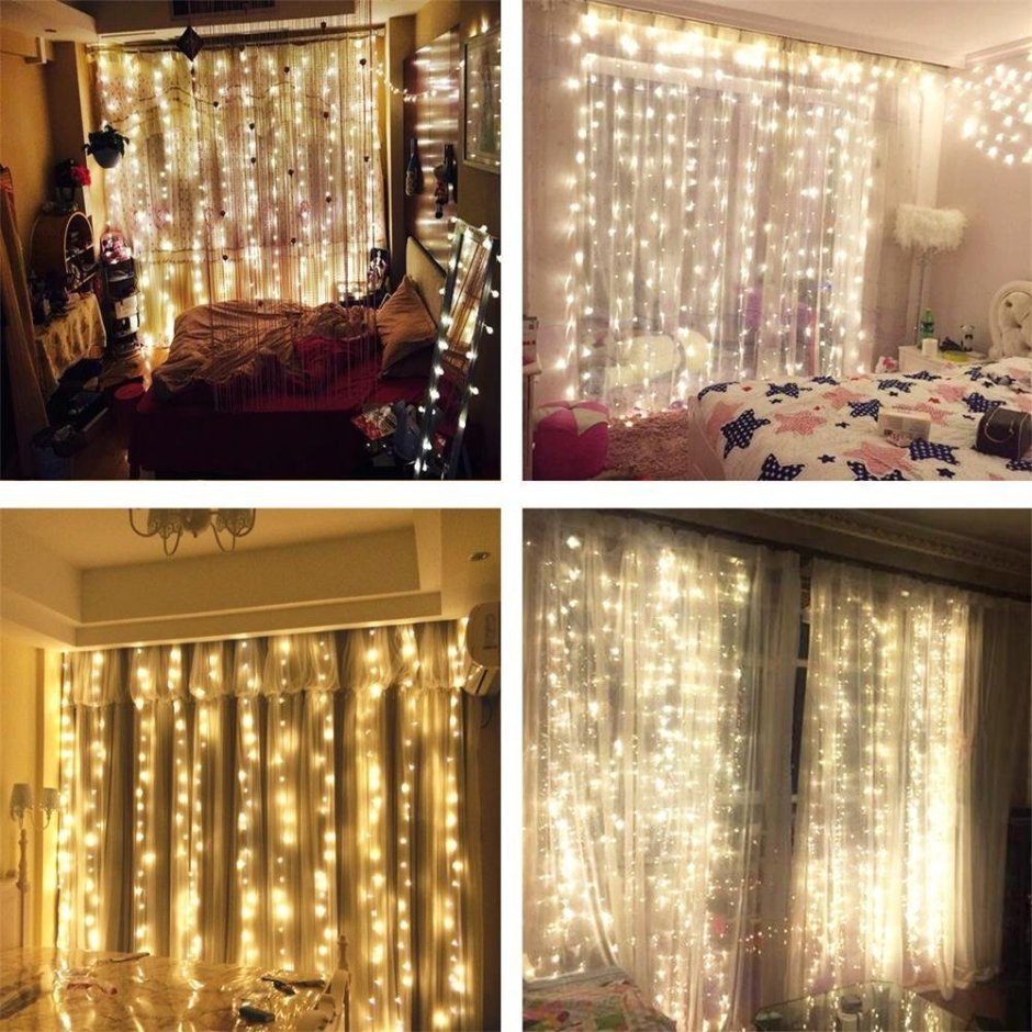 Curtain Light 3m 10 Hanging шары