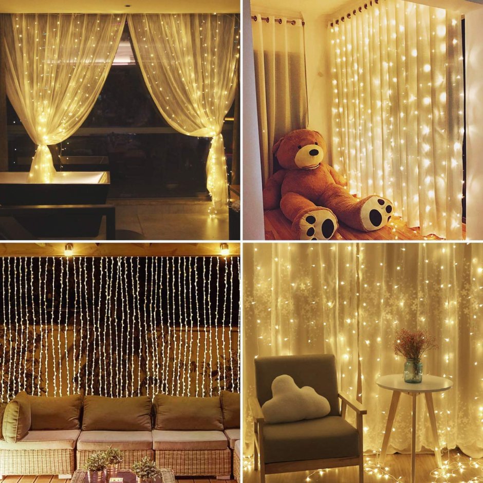 Color Curtain Lights