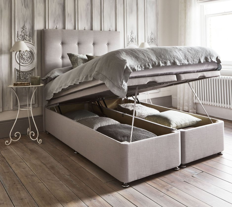 Ottoman Double Bed with Mattress uk
