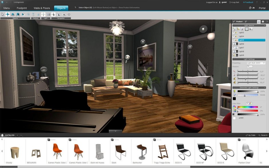 Дизайнер интерьера программа 3d