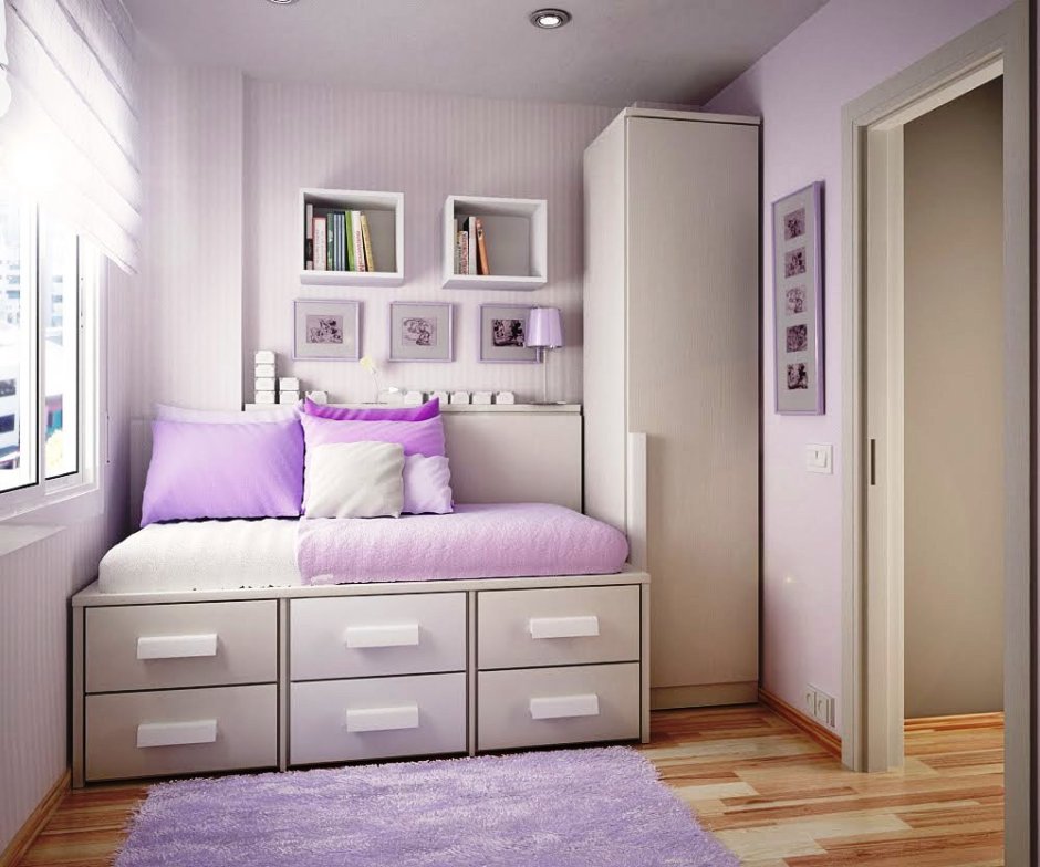 Мебель для подростка девочки для маленькой комнаты