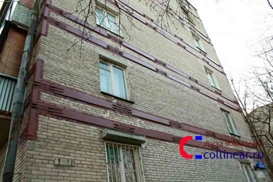 Усиление стен стальными обоймами
