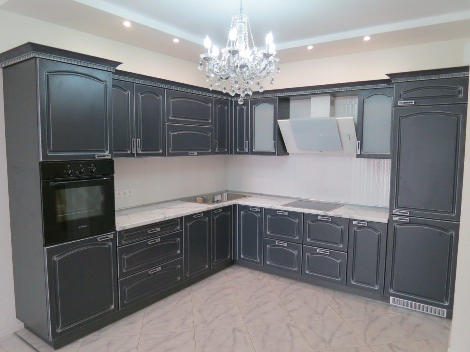 Кухни классика Графио патина