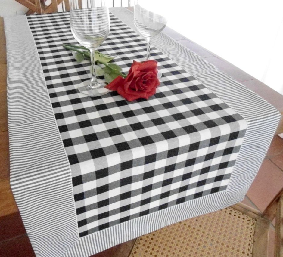 Скатерть Lux collection Jackline 160х450см JTD-136 /139 1346-3