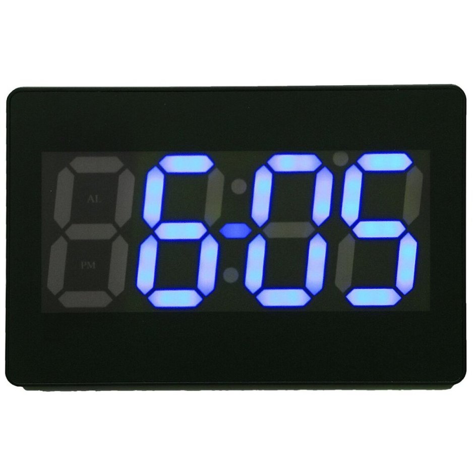 Электронные настенные часы Velleman wc225bl