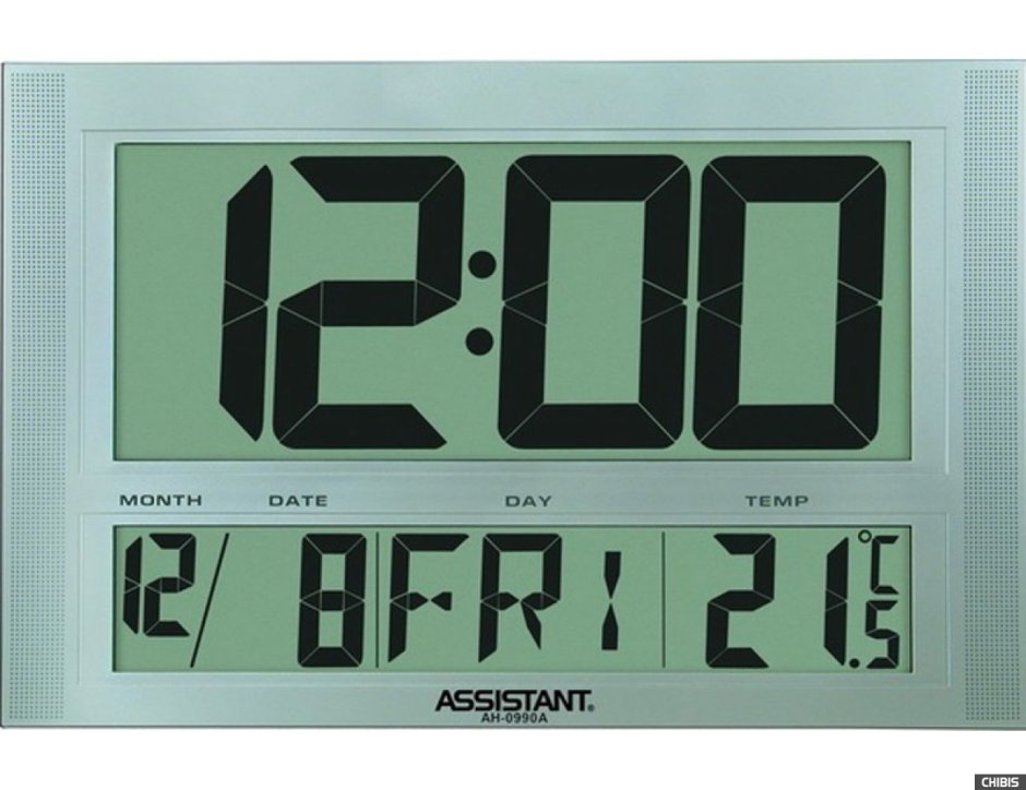 Часы Assistant настенные электронные