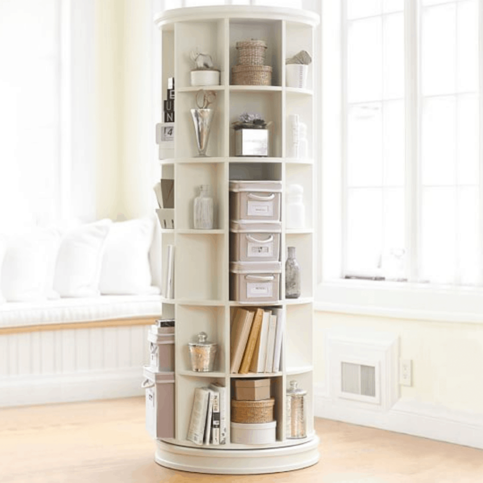 Книжные полки в интерьере