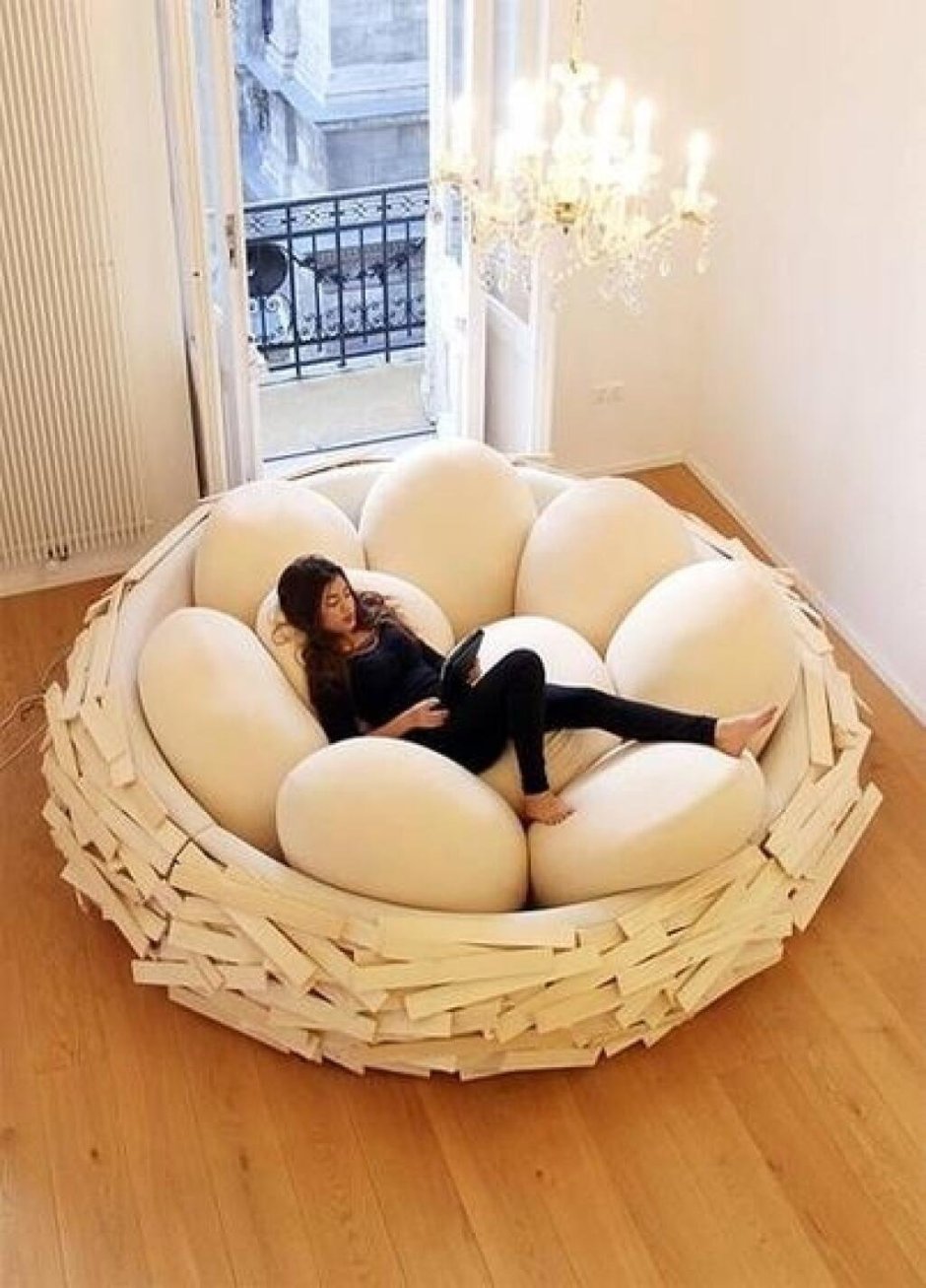 Кровать гнездо для человека
