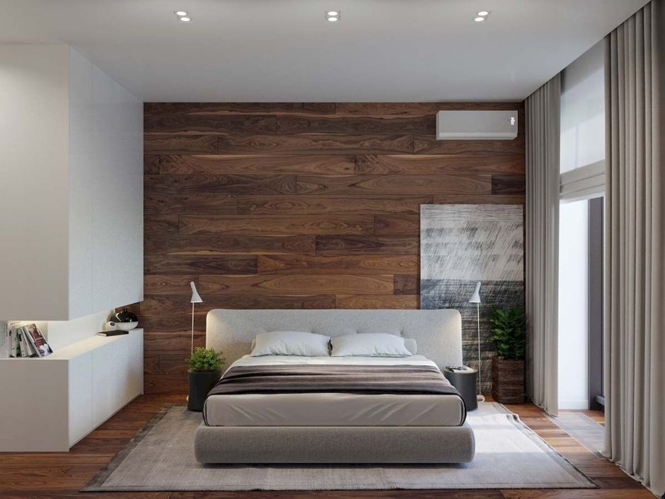 Design Wood кровать Модерн
