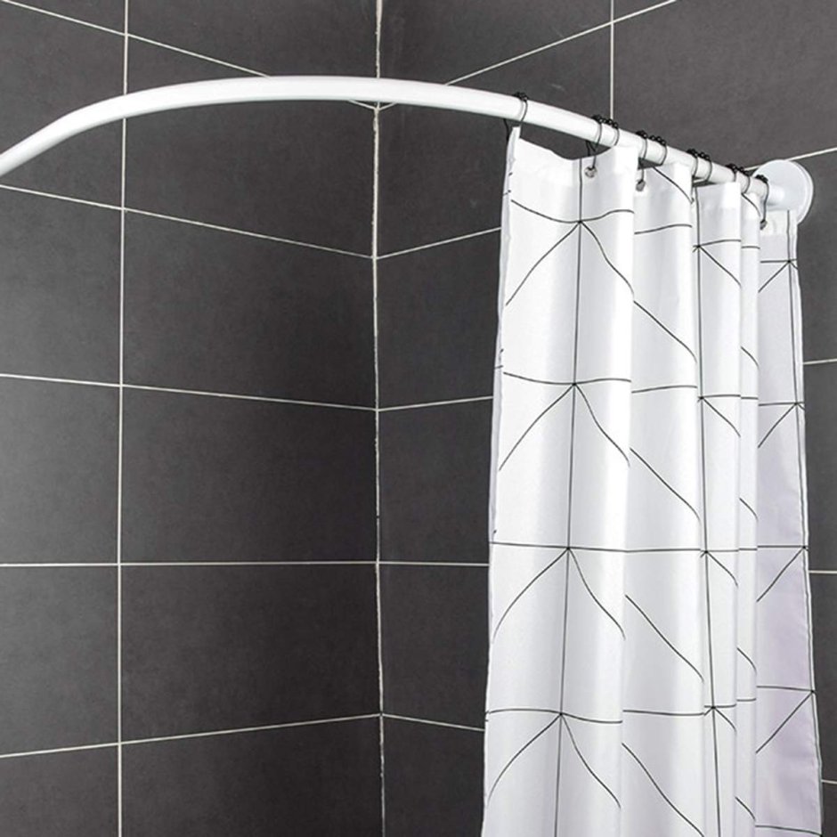 Карниз для ванной комнаты телескопический 110-200 см