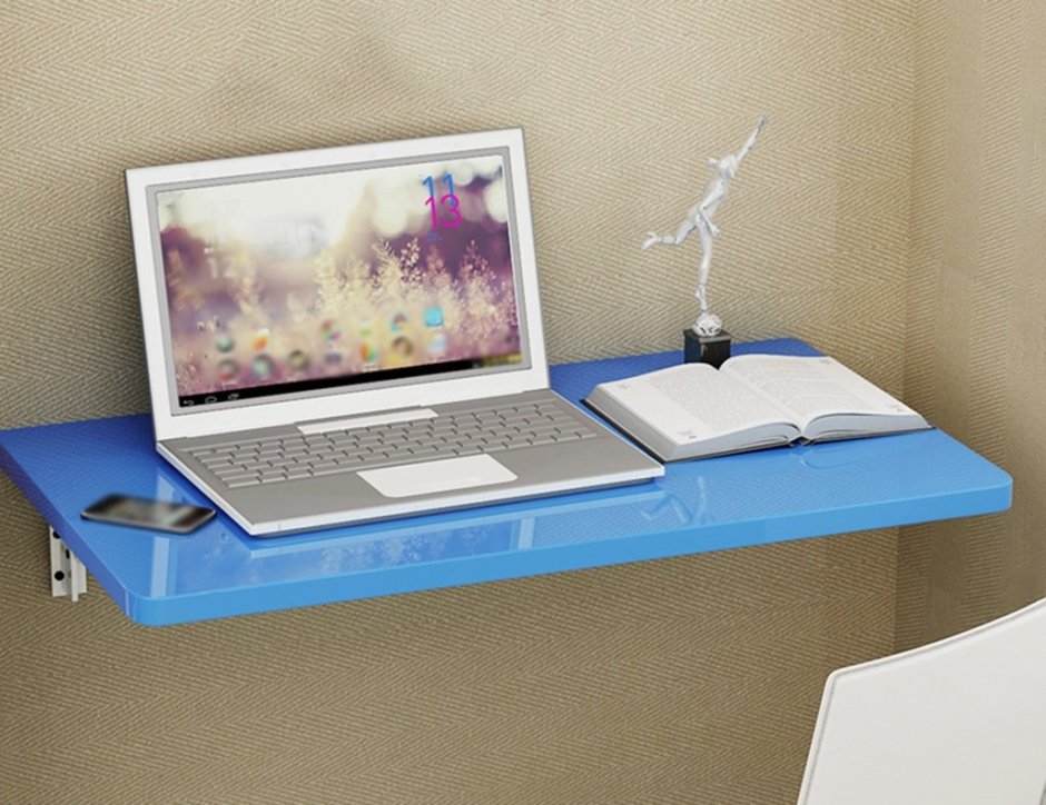 Настенный столик для ноутбука