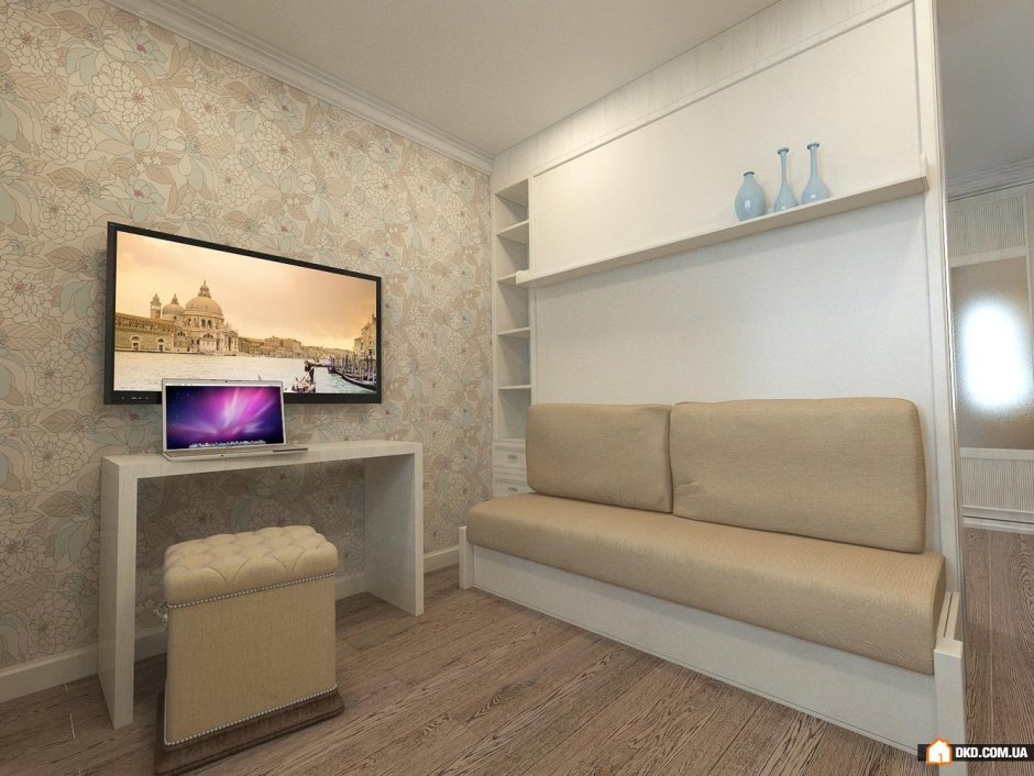 Шкаф в гостиную в стиле Прованс