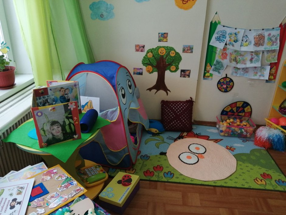Предметно развивающая среда уголок уединения