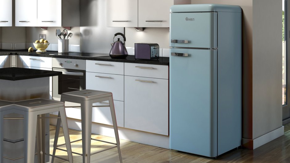 Холодильник на кухне