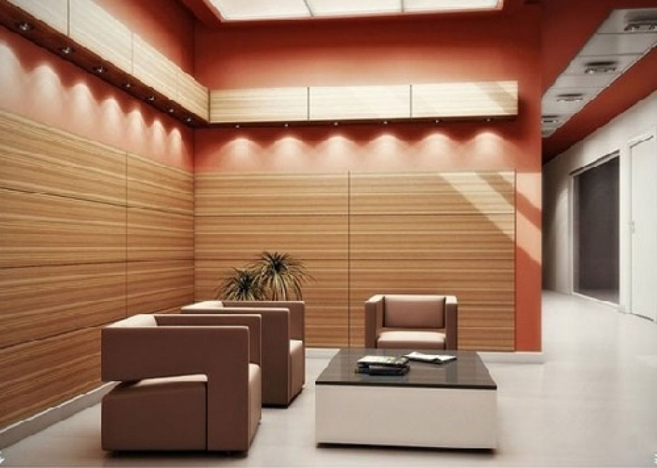 Шпонированные панели Wallhof Wood "тик"