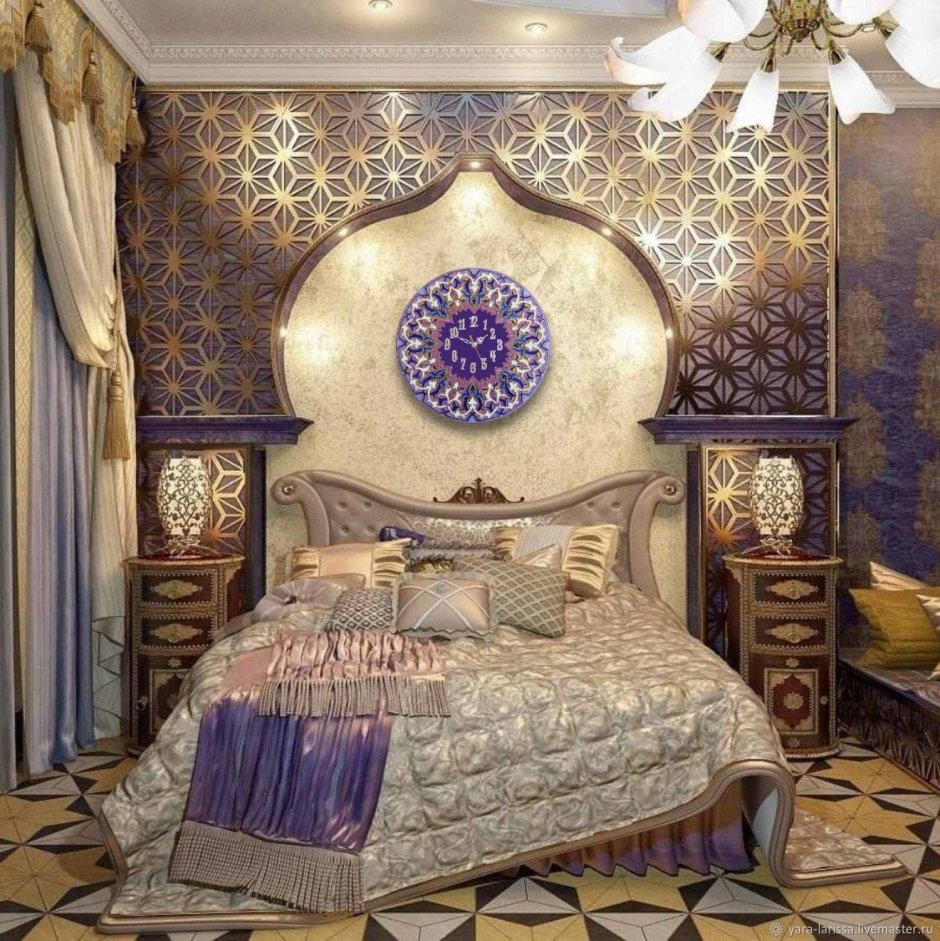 Спальня в узбекском стиле