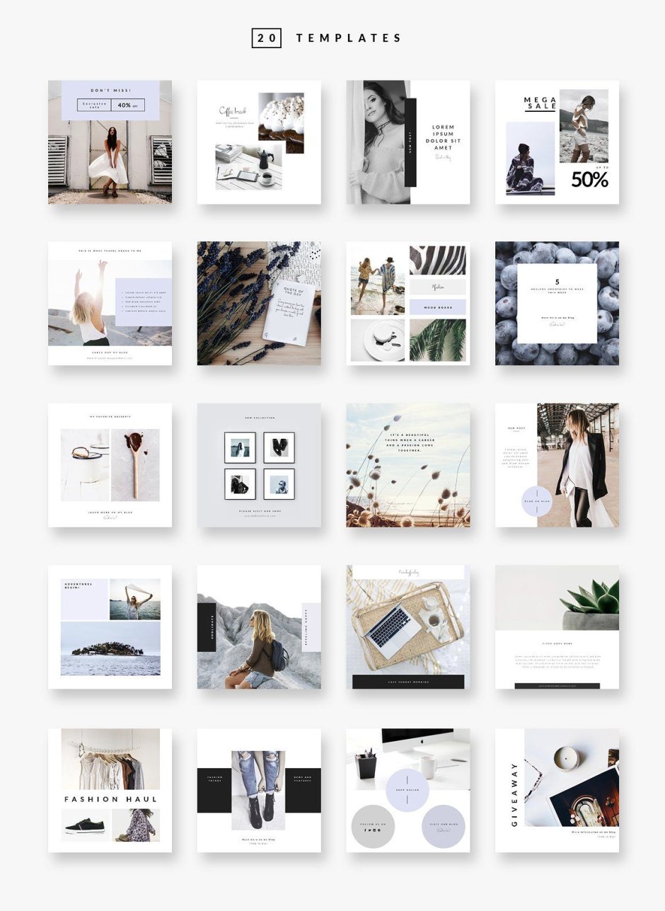Instagram Template Interior